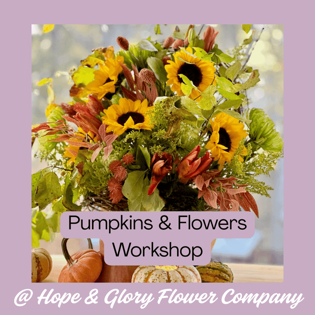 30th October - Pumpkins &amp; Flowers